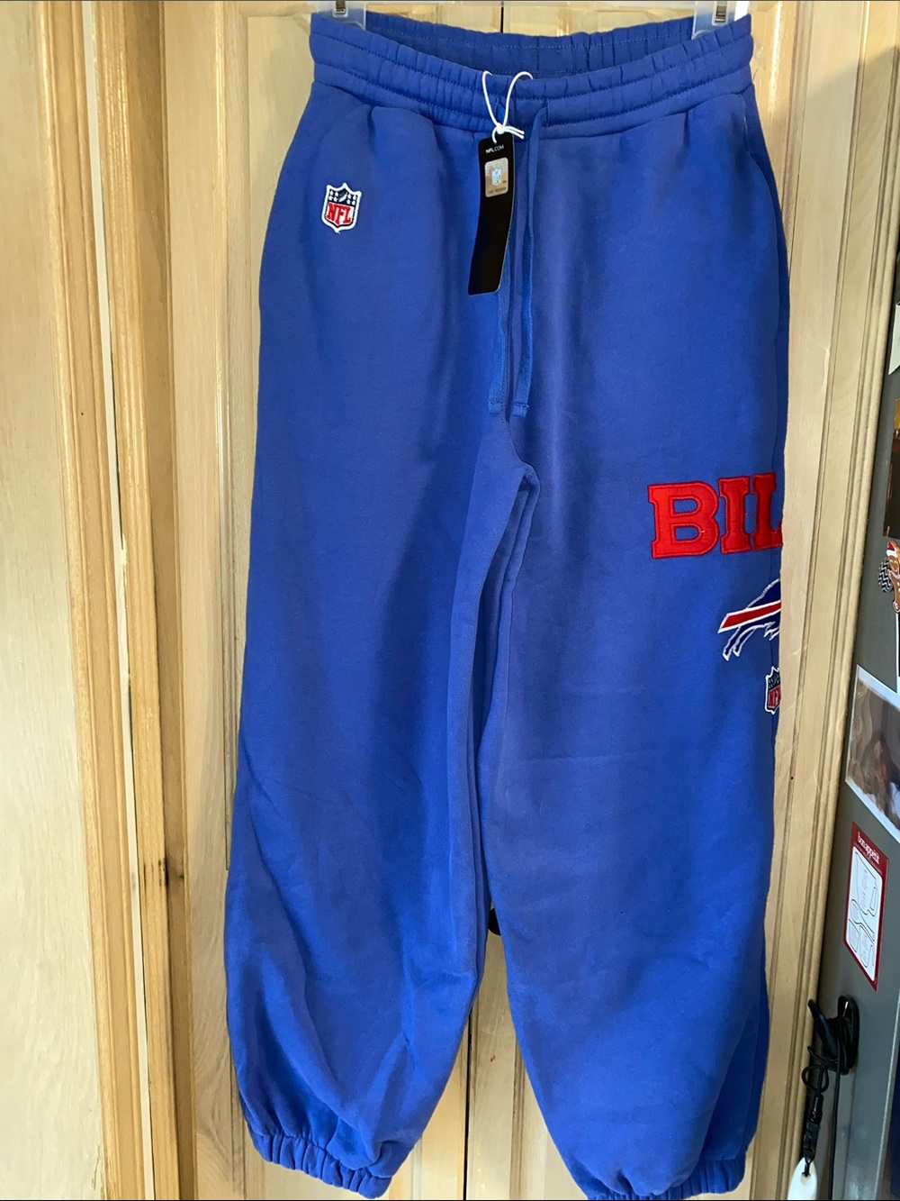 NFL Zara women’s Royal Blue Buffalo Bills Sweatpants NWT size S